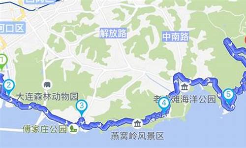 大连到开发区骑行路线攻略,大连到开发区骑行路线