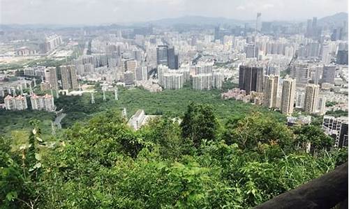 深圳大南山从哪里登山最好玩_深圳大南山公园海拔